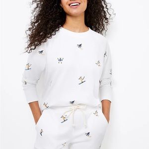 Lou & Grey Ski Terry Sweatshirt